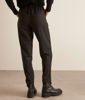 Picture of BROWN PINSTRIPED CIGARETTE TROUSERS